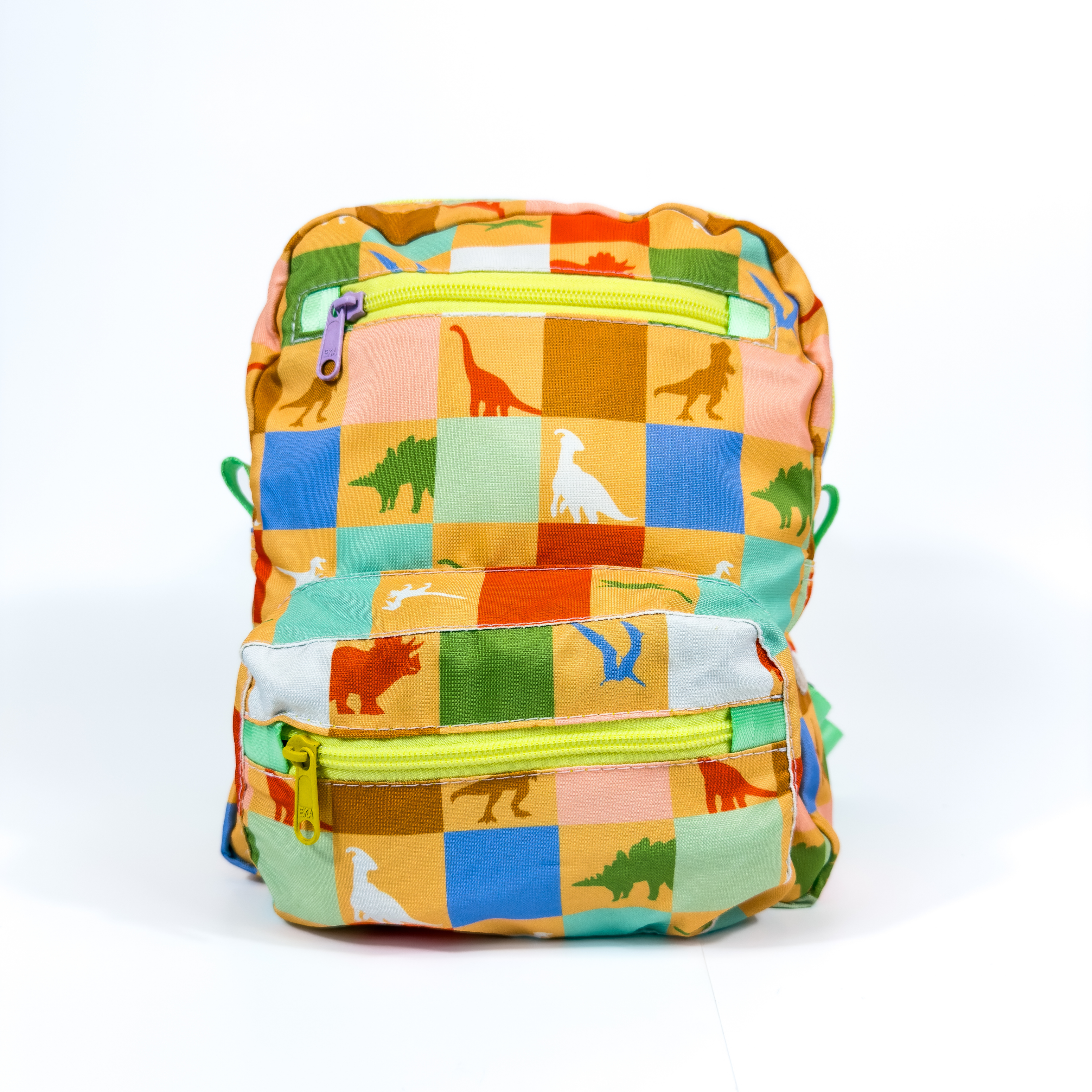 Mochila Mini Cocora Cuadros Dinosaurio