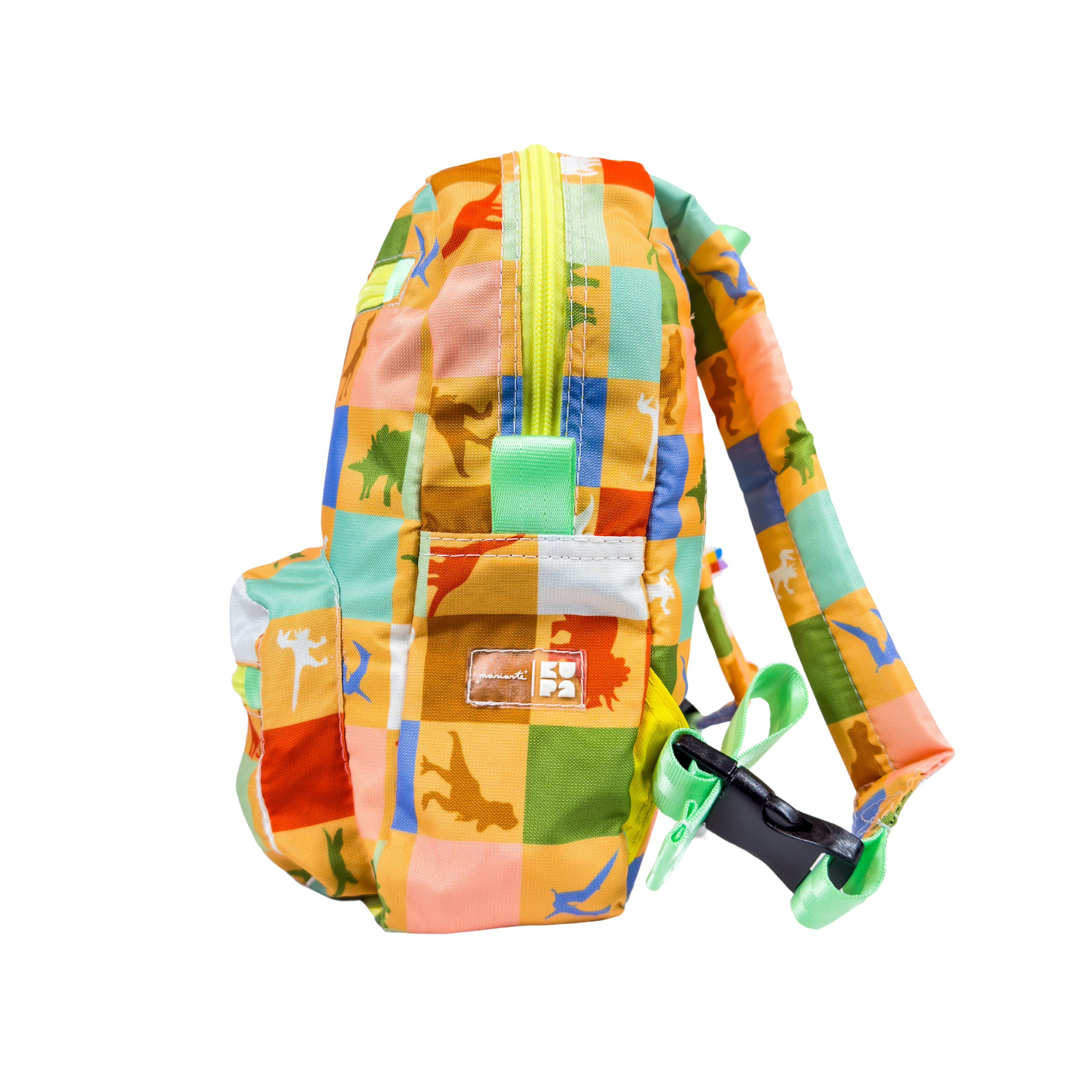 Mochila Mini Cocora Cuadros Dinosaurio