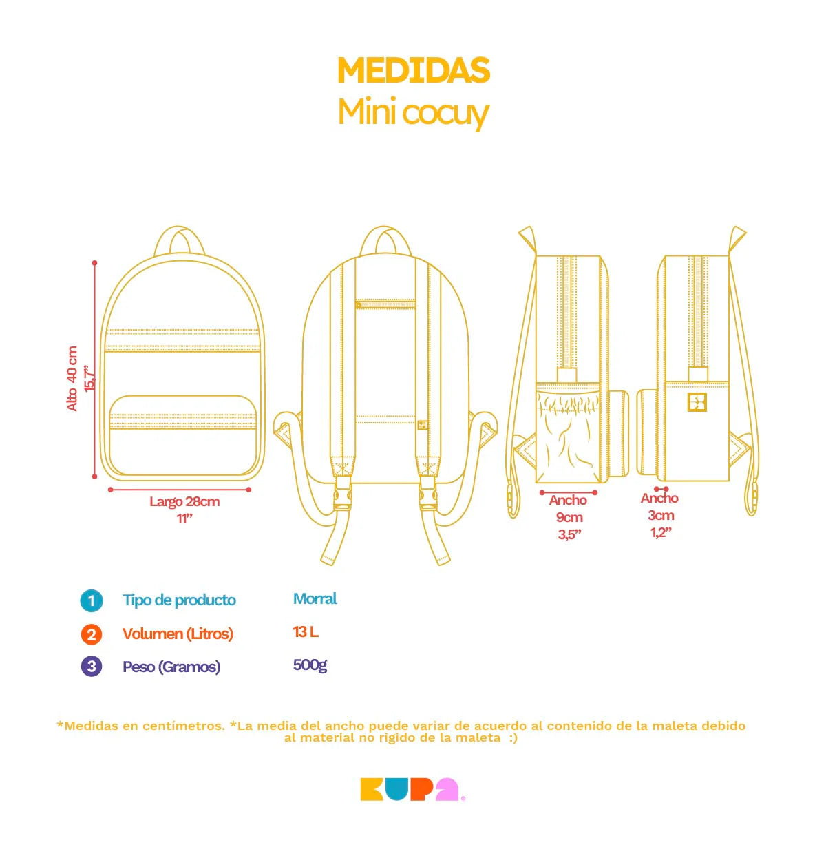 Mochila Mini Iguaque Prisma